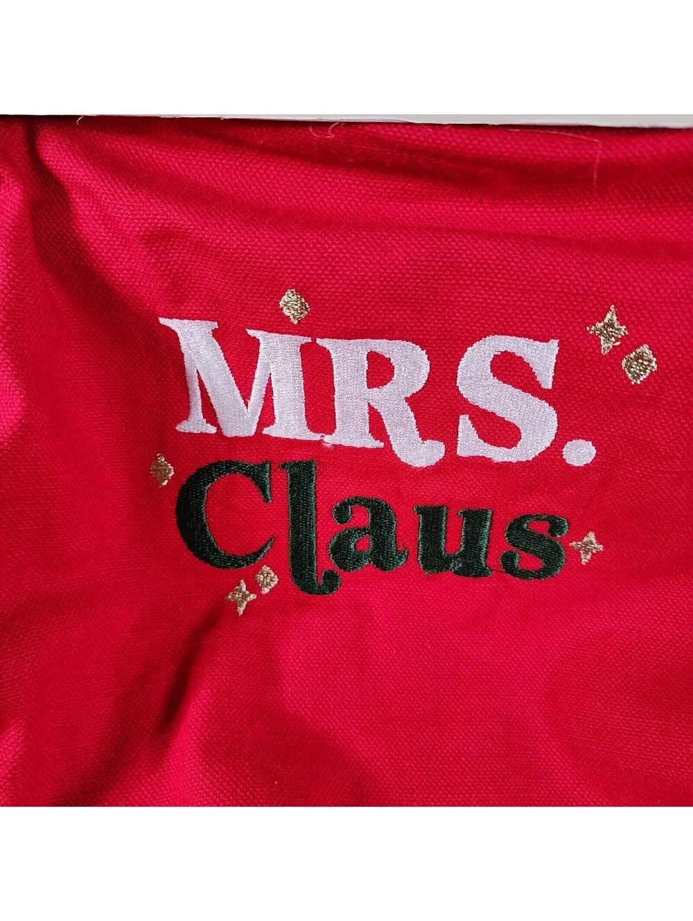 Set of 2 Christmas Aprons - Mr. & Mrs. Claus - Wonderland Bakeshop - NWOT
